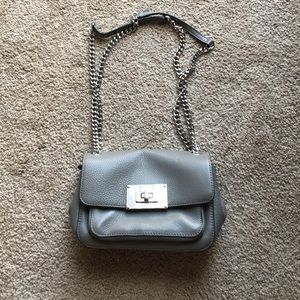 Michael Kors Gray adjustable crossbody bag